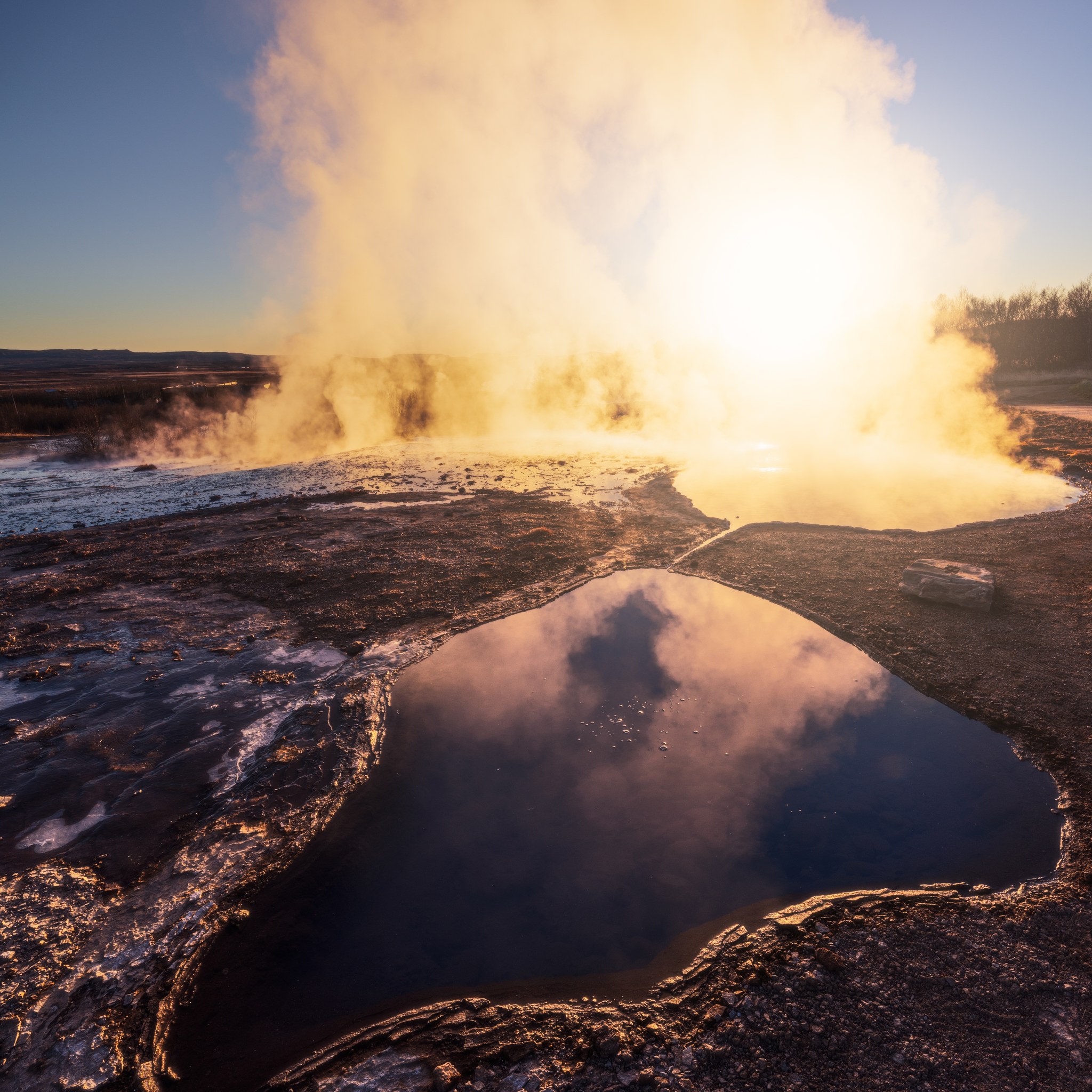 Cascata Gullfoss e Geysir